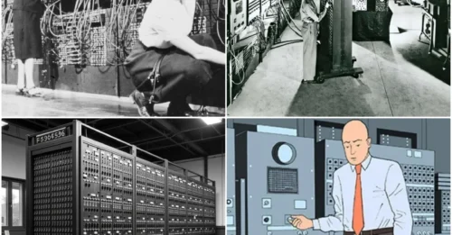 The machine weighed more than four elephants and took up as much space as an entire apartment — the only thing that could save science in 1946!
