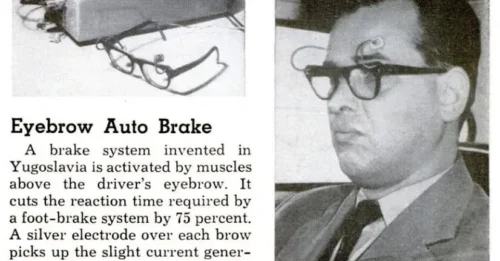 The Eyebrow-Controlled Braking System of 1965: A Bizarre Automotive Experiment