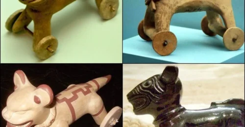 The wheel existed in Aztec society… but they treated it like a forbidden technology