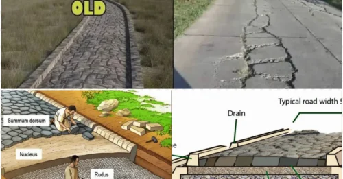 The Romans built roads so well that they’ve lasted over 2,000 years – while today’s roads fall apart after just a few years!