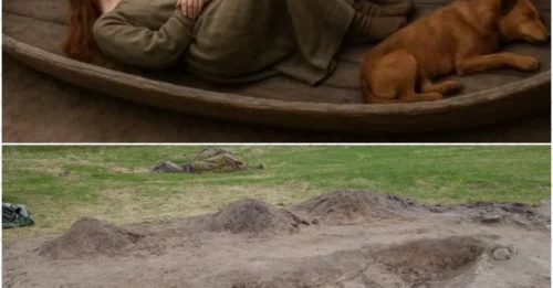 She was buried with her dog in a Viking boat grave—but the real shock isn’t the 1,100-year-old discovery, it’s what was hidden beside them