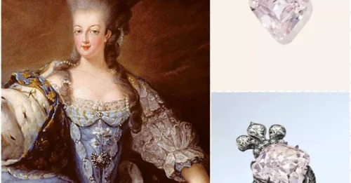 A bloody history follows this 10-carat pink diamond as it hits the auction block after centuries in hiding