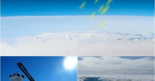 BREAKING: Scientists have just discovered two mysterious radio signals emanating from beneath thousands of kilometers of ice in Antarctica.