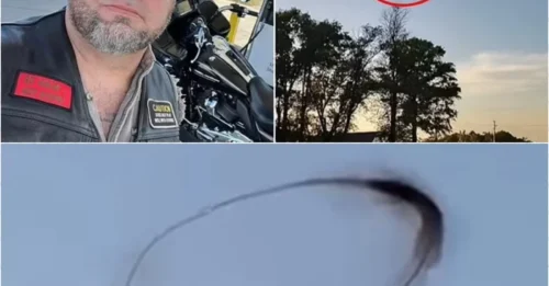 Bizarre Phenomenon Terrifies Americans: 'Black Hole' Suspended in the Sky Like a Gateway to a Dark World!