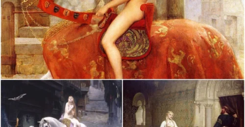 The whole town closed their eyes when Lady Godiva stripped, but the real reason is a thousand times more shocking!