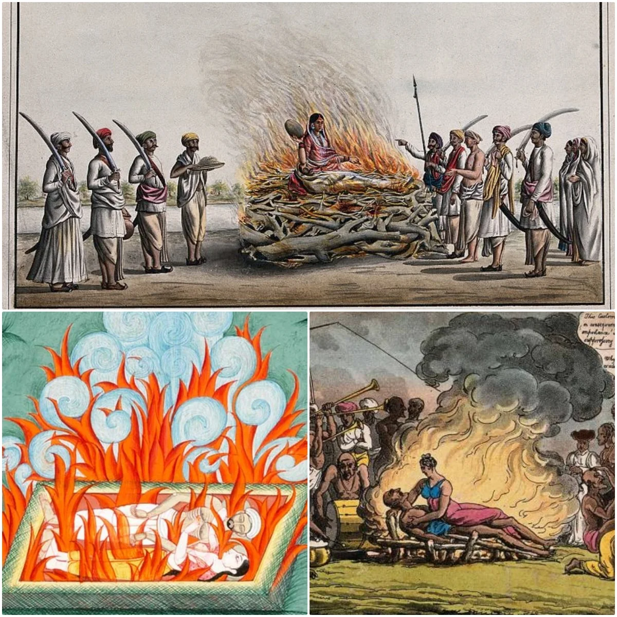 Sati: Women Forced to Die on Funeral Pyres for 'Honor' - The Horrifying ...