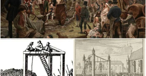 The Tyburn Tree - Where thousands of tormented souls writhed in agony, and London drank blood as a gruesome form of entertainment.