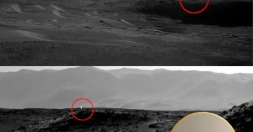 Curiosity rover captures mysterious white light on Mars—floating above ground, igniting theories of alien activity hidden beneath the surface.