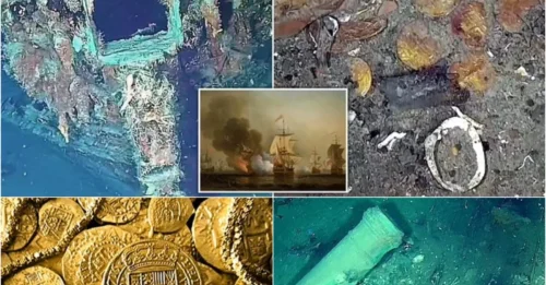 After three centuries lost to history, the first item from the $17.5 billion treasure—hailed as the 'Legendary Ocean Grail'—has finally been revealed!