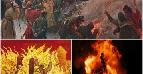 Burning at the Stake: The blazing pyres were once the 'execution grounds' of justice… or merely legalized barbarity