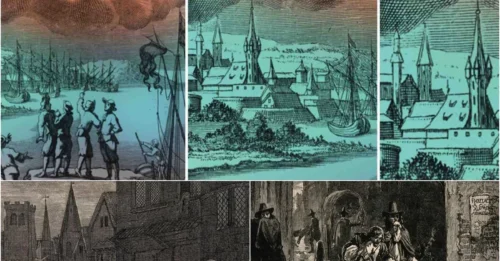 Shocking Truth: The survivors who witnessed a UFO battle in 1665 all mysteriously fell ill with an unknown disease