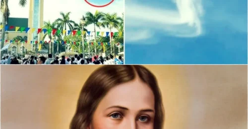 Unbelievable Sight – Filipino Catholics Stunned by Cloud Formation Resembling Christ the Redeemer Appearing in the Sky!