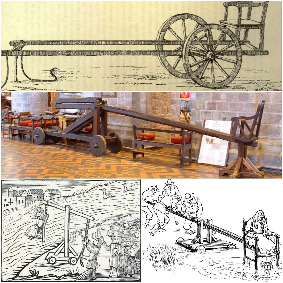 The Cucking Stool – A terrifying 'weapon' used to control women's