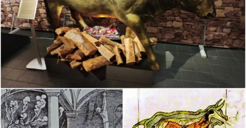 The Brazen Bull – A horrific torture device that turned victims' screams of agony into a 