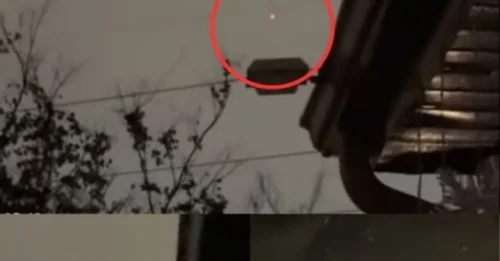 Another ‘orange UFO orb’ was spotted near a Tennessee military base—sparking theories of secret alien surveillance over classified operations.