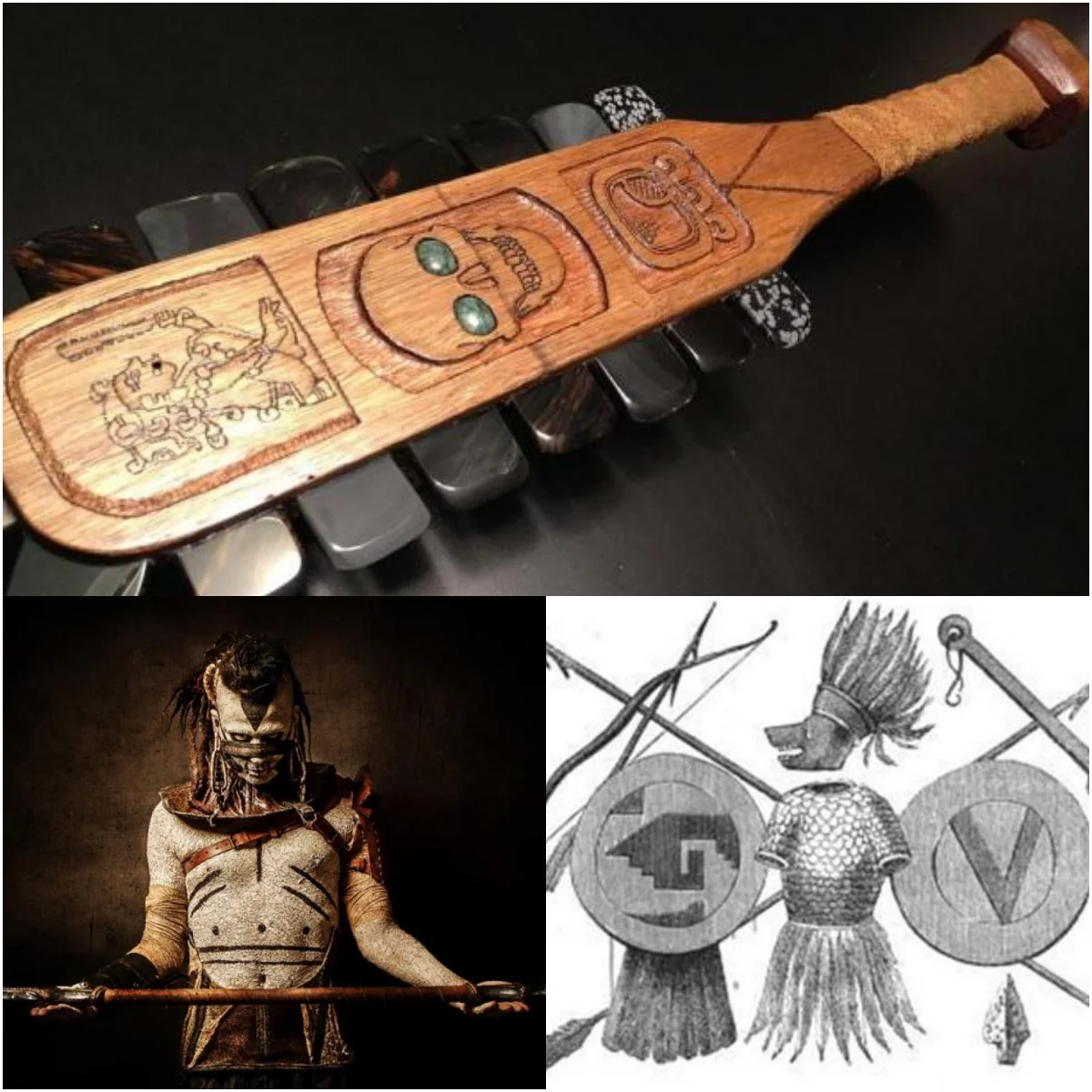 Aztecs Weapons Examples Aztec Weapons: Terrifying killing tools that made enemies tremble ...