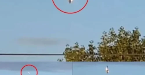 Shock erupts as ‘alien craft’ is spotted over a legendary hotspot—hailed as the clearest UFO footage captured so far this year.