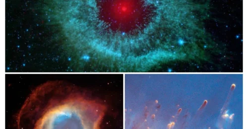 The Death of a Planet: The Universe Never Ceases to Amaze — A Planet Torn Apart by a Dying Star in the Helix Nebula!