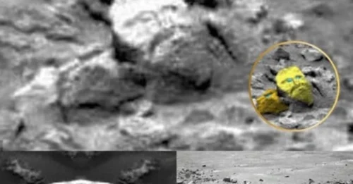 UFO hunters claim an ‘ancient statue’ on Mars reveals the ‘Face of God’—proof, they say, of alien civilizations past.