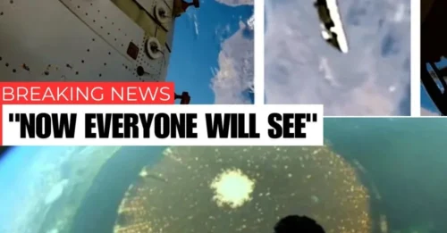 Amazing video captured from the ISS reveals mᴀssive 3,000-mile-wide UFO