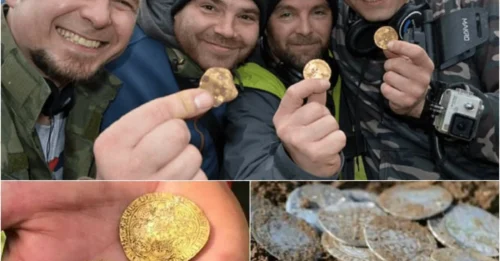 Metal Detectorists Hit the Jackpot: 557 Rare Medieval Coins Found in Shock Find!