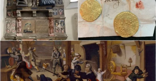 400-Year-Old Secret in a Saint Statue: Massive Treasure Unexpectedly Found Hidden in a German Church Statue’s Leg