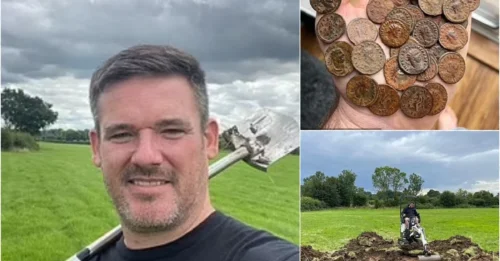 LUCKIEST FIND EVER? Fitter Stumbles Upon 2,000-Year-Old Coins Worth Thousands!