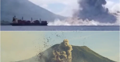 Lava Fury Unleashed: Papua New Guinea Volcano Explodes in Jaw-Dropping Display!