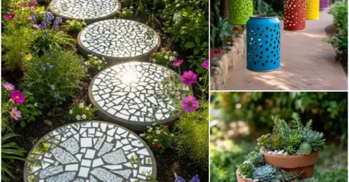 10 Upcycled Garden Decor Ideas with Modern Charm