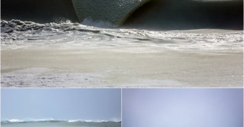 Nantucket Photographer Stumbles Upon the Impossible: Waves Frozen in Time!