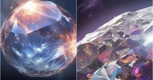 COSMIC MIRACLE: Scientists Discover a Diamond Planet 3,000 Times Heavier Than Earth!