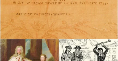 A Hair-Raising Secret: 300-Year-Old Bedsheet Stitched with Love Message in Human Hair—Possibly from a Severed Head—Revealed in London!