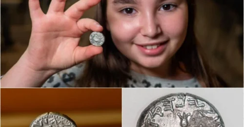 Jerusalem Girl Accidentally Uncovers Mysterious Silver Coin of a Rebel Priest from the Second Temple Era!