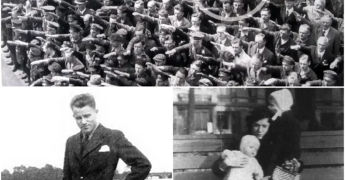 August Landmesser DEFIED the Nazi salute in this iconic photo—but the Nazis’ BRUTAL revenge will shock you to the core!