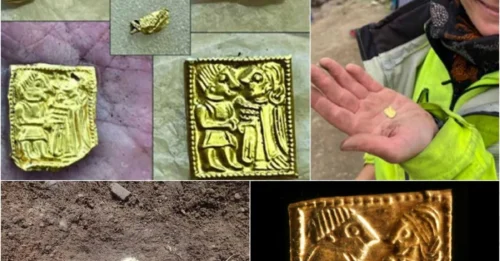 Archaeologists Stunned: 1,400-Year-Old Gold Objects Point to a 'Vanished' Pagan Temple!