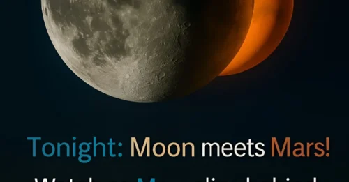 CELESTIAL CANNIBALISM: The Moon Will Devour Mars in Rare Astronomical Event You Can't Miss!