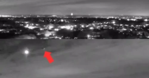Black Hawk helicopters sliced through the sky, trailing a silent, tic-tac-shaped UFO that vanished without a trace.