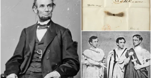 Lincoln’s Blood Legacy: The Macabre Truth Behind the $81,000 Hair Lock Auction