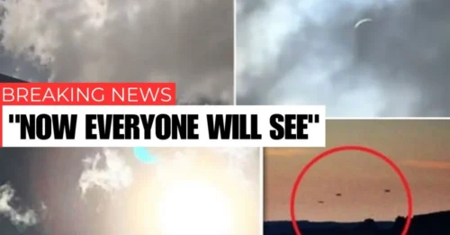 During the total solar eclipse, three ‘flying saucers’ were captured on camera—fueling theories of UFOs hiding in plain sight.