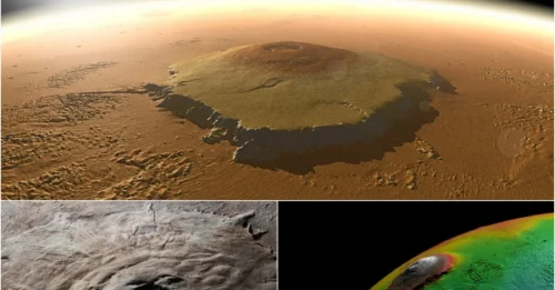 The Terrifying Secret of Olympus Mons – A Volcano So Massive It Could Swallow Entire Countries!