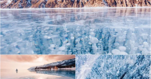 Baikal’s Ice Holds a Dark Secret – I Captured It Before It Disappeared