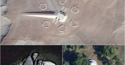 Google Earth 'Catches' UFOs: Creepy Images That Have Alien Hunters Losing Their Minds!