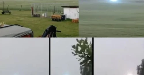 Witness the Unexplainable: A Huge Luminous Object Hovers Over Alberta—Then Mysteriously Fades Into Thin Air!