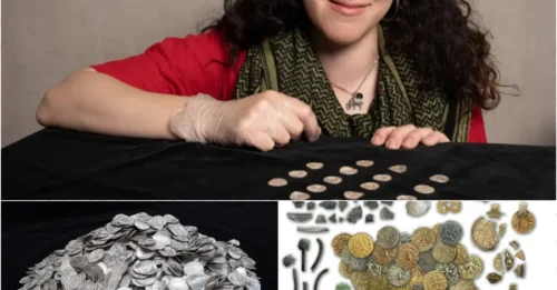 7 Metal Detectorists Stumble Upon 2,584 Silver Coins – The UK’s Most Valuable Treasure Hoard Ever!