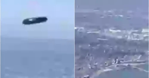 Undeniable Proof: UFO Seen Gliding Alongside Passenger Jet at 30,000 Feet