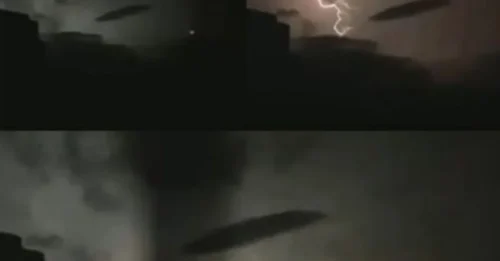 The Largest Cigar-Shaped UFO in History – Storm Photo from Tucumán Stuns the World!