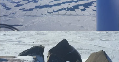 The Ocean's Final Warning: A Frozen Morse Code Message Appears in the Northumberland Strait