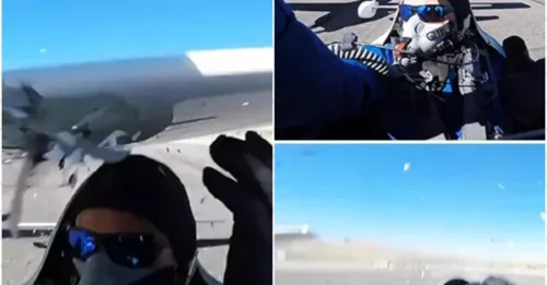 Fragile Life: Just Inches Made the Difference Between Life and Death for the Pilot in Mid-Air Collision