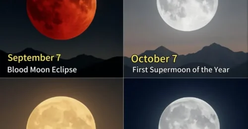 Don’t Blink! 4 Unmissable Full Moons Are About to Set the 2025 Night Sky on Fire