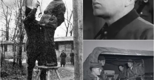 NAZI BUTCHER'S FINAL MOMENTS: How the Mastermind of Mass Murder Was Hanged on His Own Killing Ground